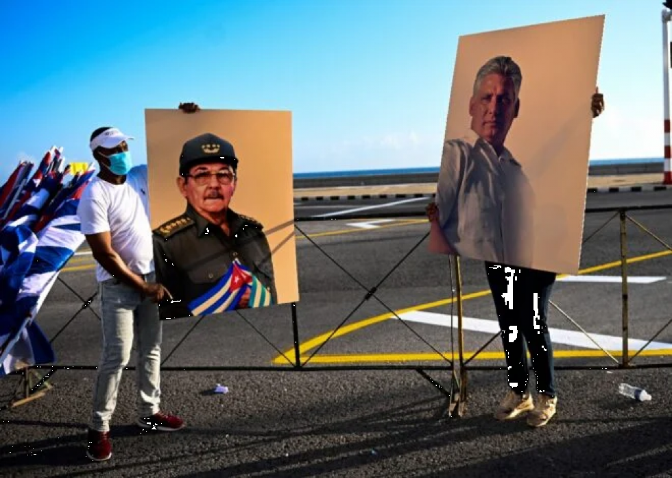 Seis días después de las protestas, el gobierno de Cuba moviliza partidarios
