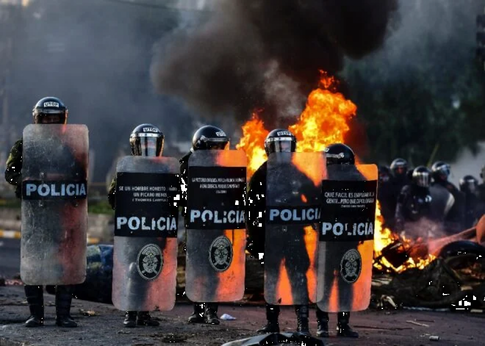 Bolivia investiga participación de Brasil y Chile en conflictos de 2019