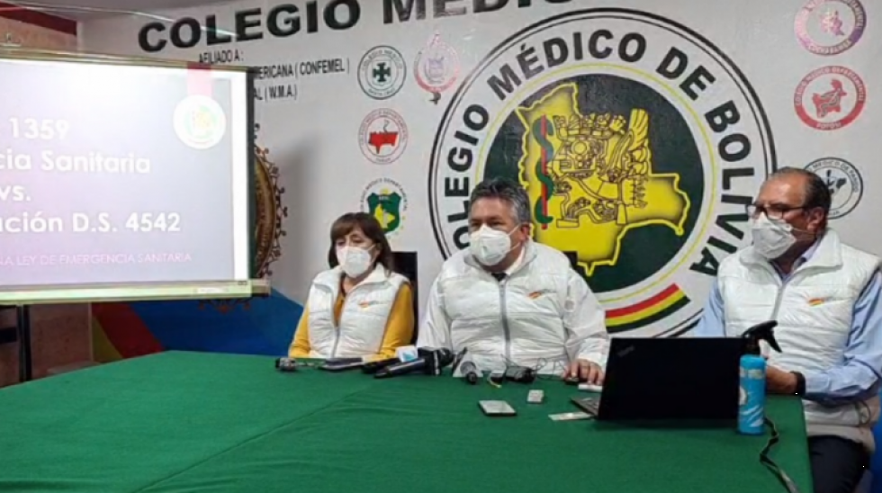 Médicos piden diálogo y advierten con marchas por reglamentación de la Ley de Emergencia