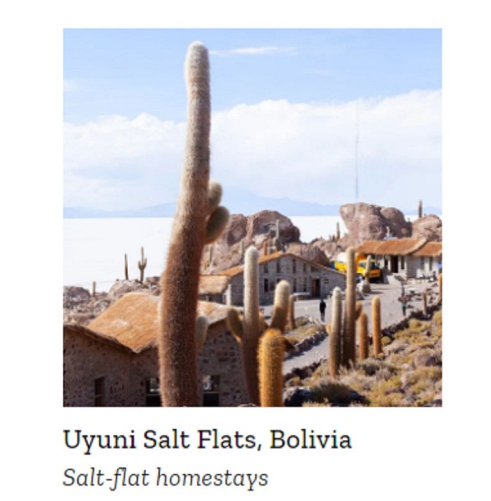 El Salar de Uyuni está entre los mejores lugares del mundo de la revista TIME