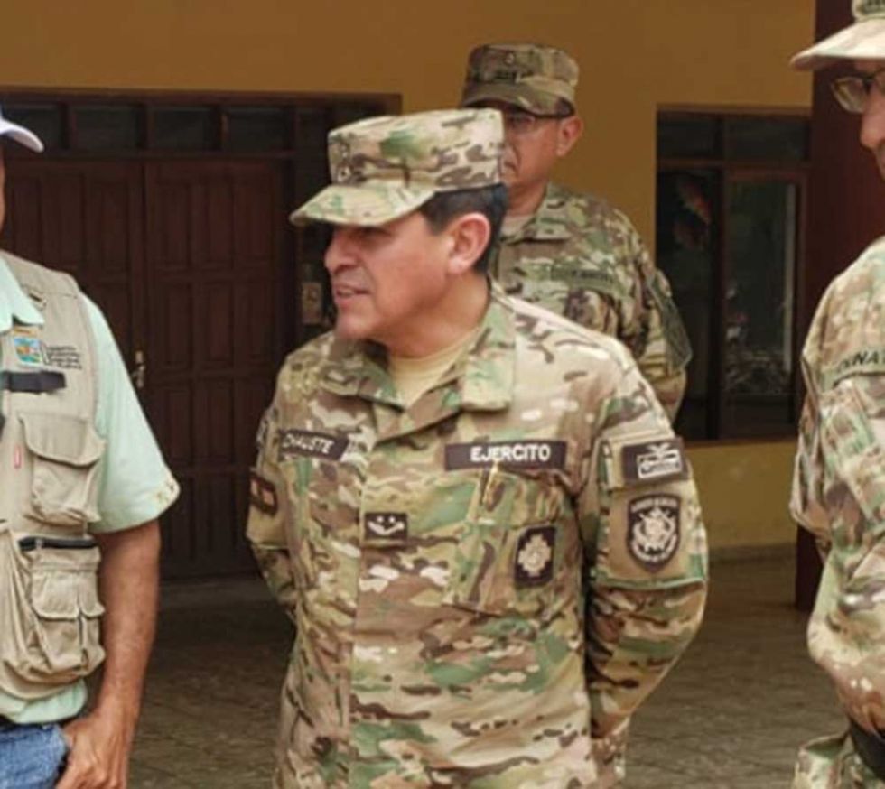 Envían a la cárcel de San Pedro al general Inchauste por el caso Senkata