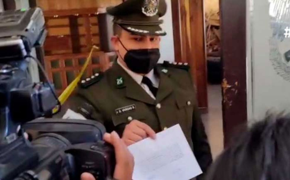 Declaran en rebeldía al capitán Vargas dentro del caso motín policial