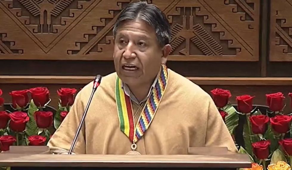 Choquehuanca plantea una ‘justicia sin impunidad ni corrupción’ y ‘vivir bien sin venganza’
