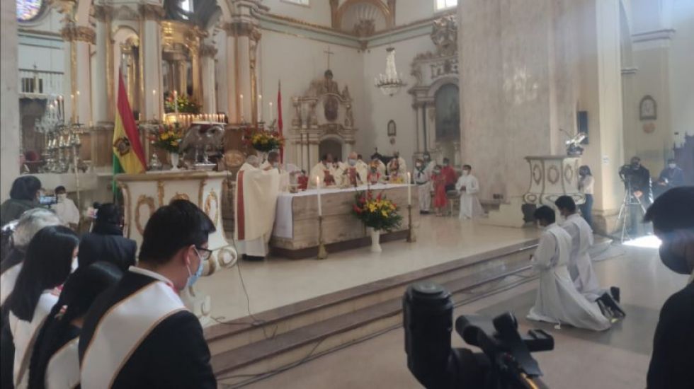 Iglesia católica pide apostar por una Bolivia más optimista