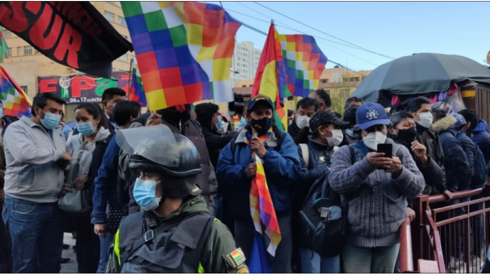 Conade acusa al MAS de movilizar funcionarios públicos para agredir marcha contra el Gobierno
