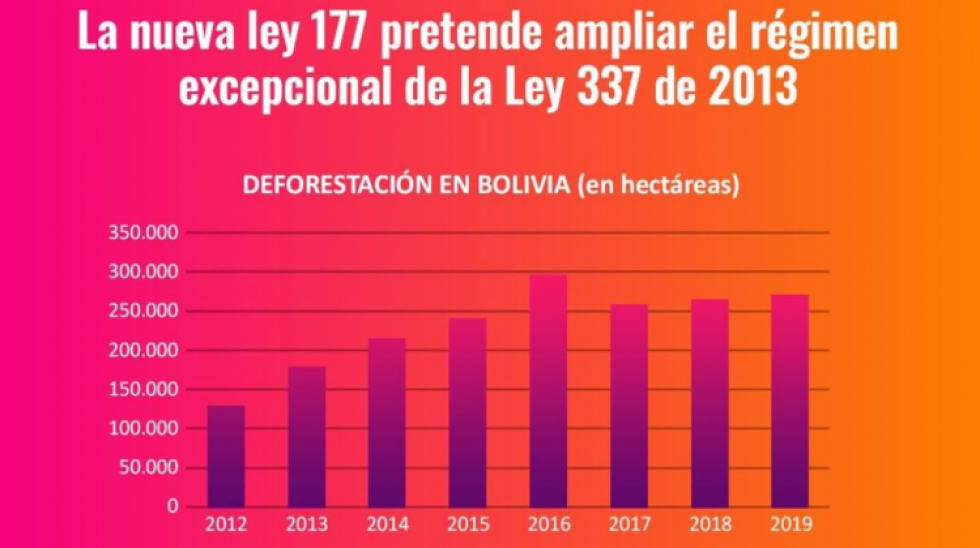 El Cedib alerta que se prepara un nuevo "perdonazo" para las actividades de desmonte ilegal