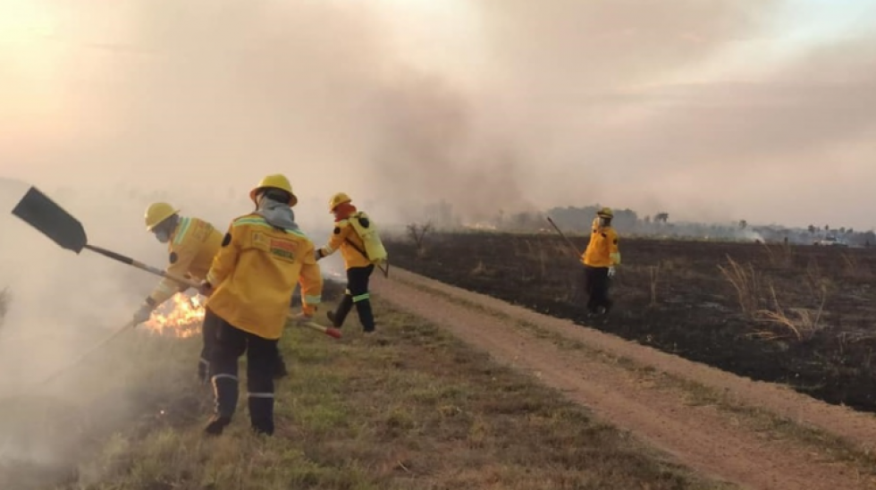 Dictan alerta roja en Santa Cruz por incendios, hay 30 municipios de la Chiquitanía en riesgo