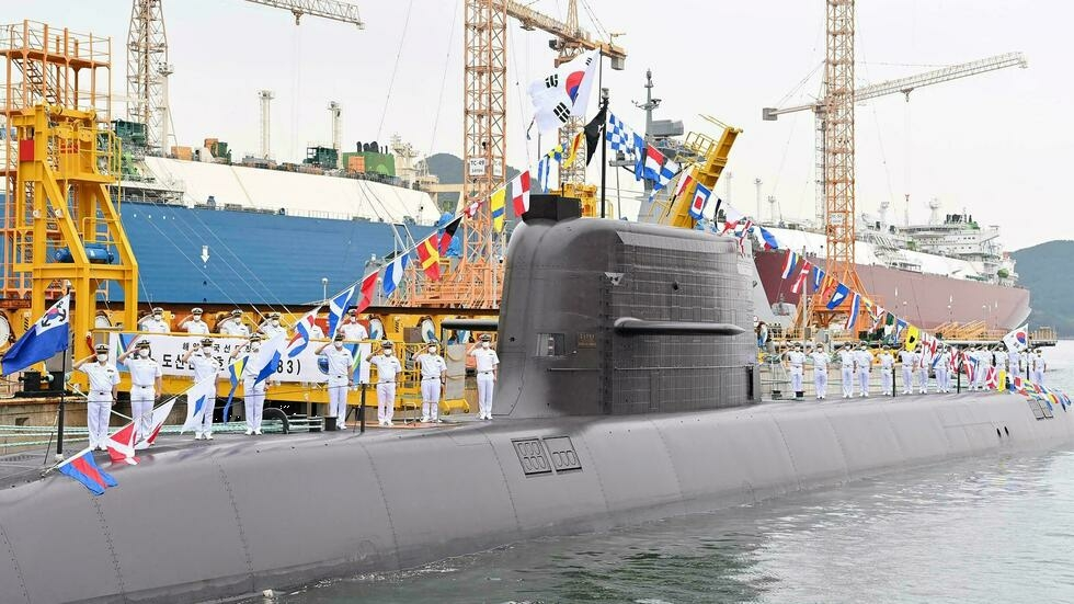 Corea del Sur recibe primer submarino capaz de disparar misiles balísticos