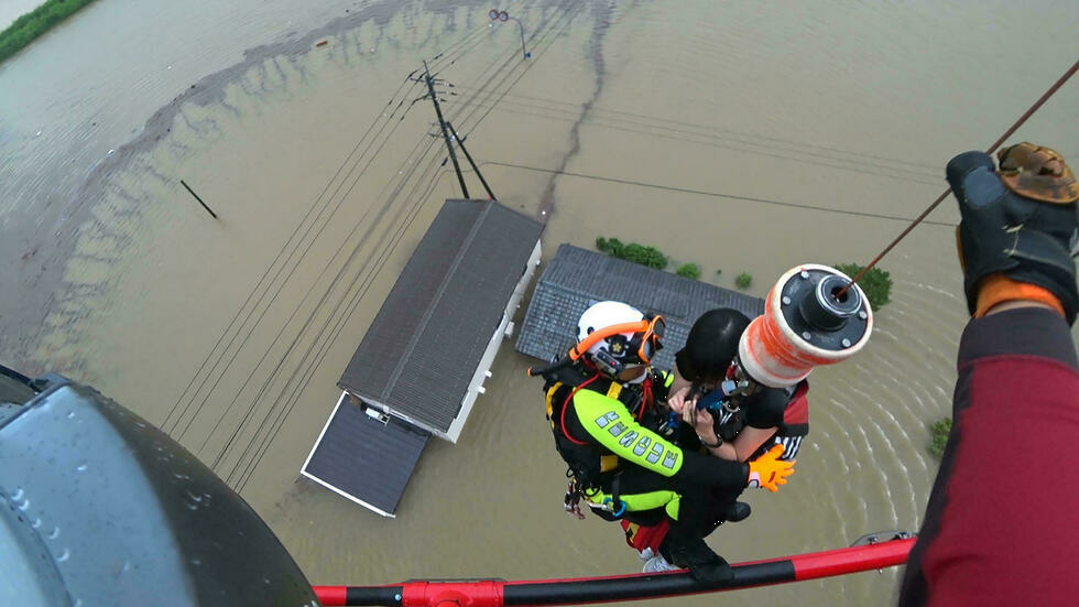 Japón se alista para más lluvias tras inundaciones y deslizamientos