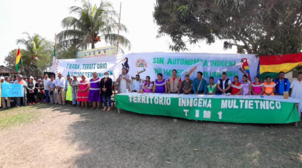 Indígenas del Beni recuerdan 31 años de la Primera Marcha Indígena por "Tierra y Dignidad"