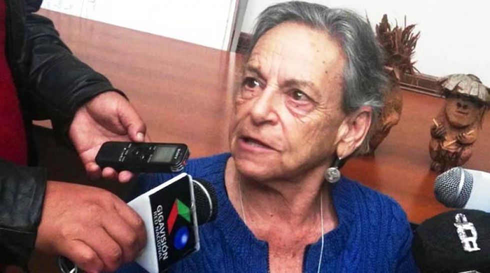 En el MAS cuestionan a Amparo Carvajal por defender a Añez y olvidarse de las víctimas de Senkata y Sacaba