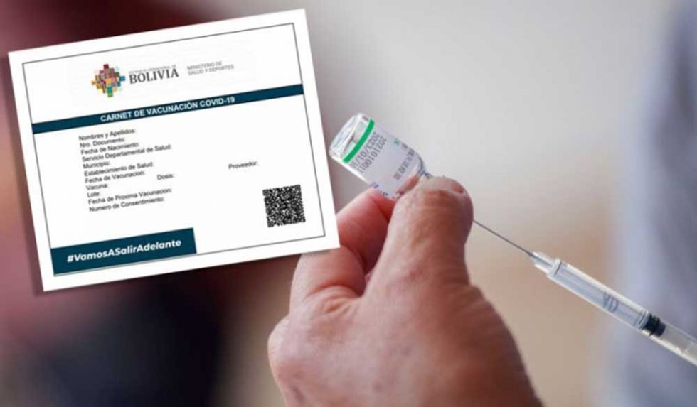 La Paz decide exigir el certificado de vacunación para varias actividades y continuar con campaña de inmunización