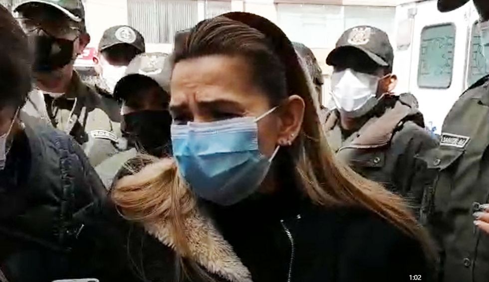 Deniegan nuevamente una Acción de Libertad a Jeanine Añez