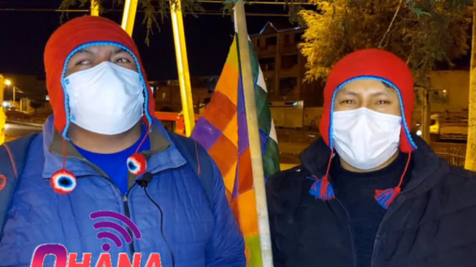 Los denominados "Wila lluch'us" amenazan con quemar la casa de Amparo Carvajal y la APDHB