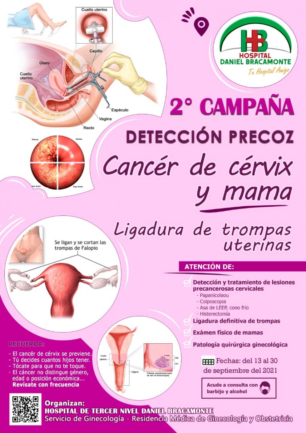 Buscan evitar mortalidad a raíz del cáncer en mujeres