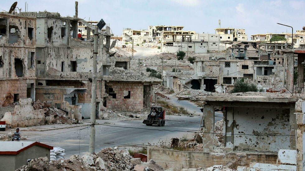 La ciudad siria de Deraa, casi totalmente bajo control del régimen