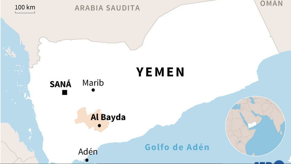 Reportan que hay al menos 50 muertos en combates en el centro de Yemen