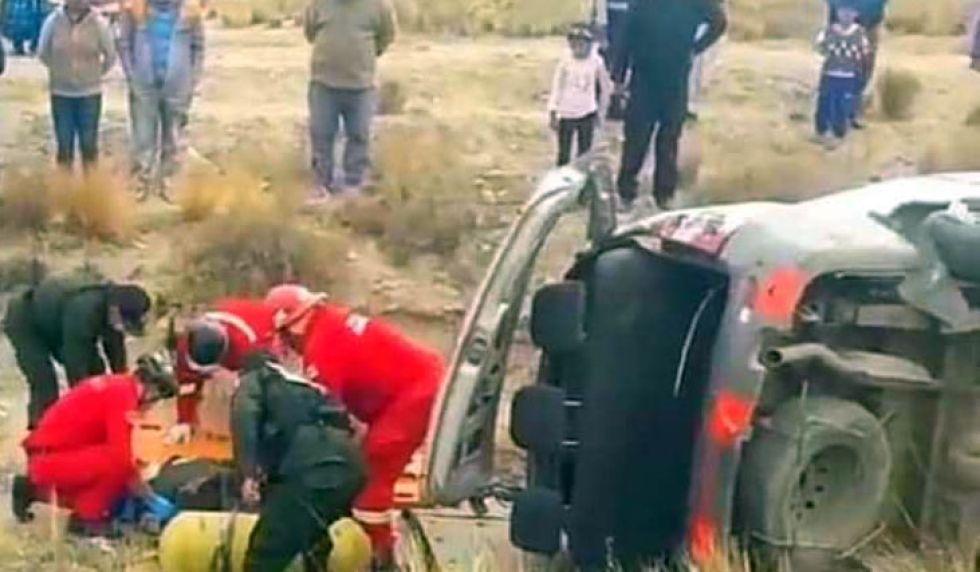 Fallece una persona en accidente de tránsito en la carretera La Paz-Oruro