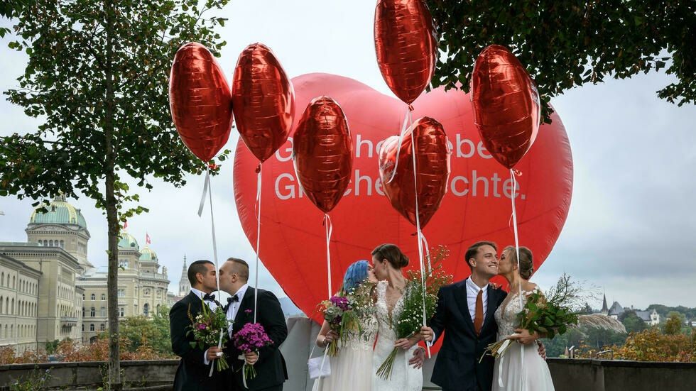 Suiza dice sí al matrimonio homosexual en un referéndum