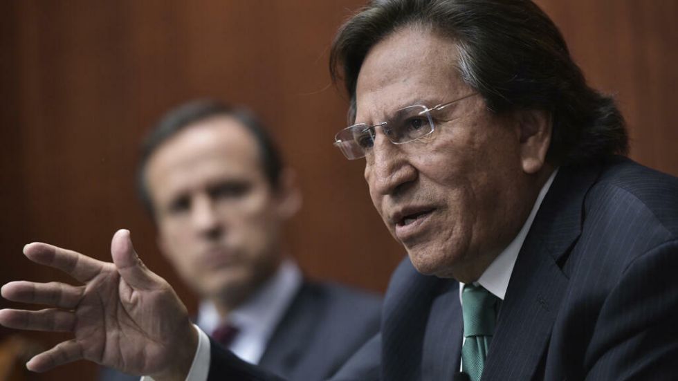 Justicia de EEUU resuelve que expresidente de Perú Alejandro Toledo puede ser extraditado