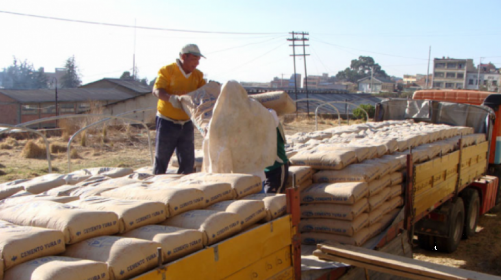 Entre 2019 y julio de 2021, Bolivia exportó cemento por $us 10 millones