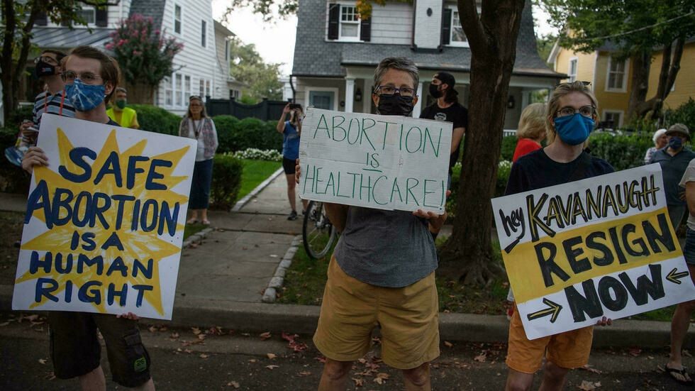 La batalla por el derecho al aborto llega a las calles de EEUU