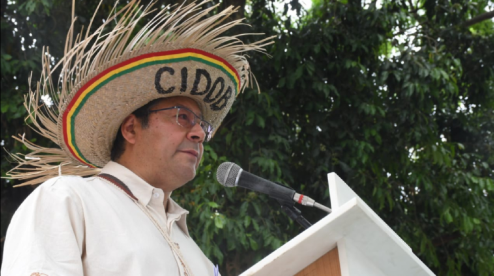 Arce dice que atenderá demandas de la Cidob oficialista y omite invitación de marcha indígena