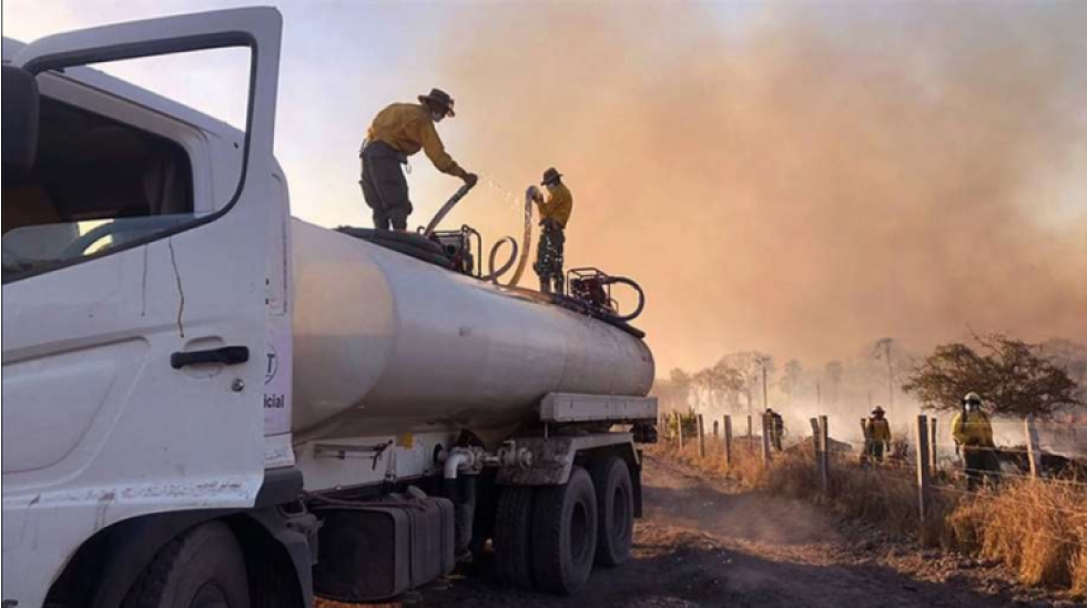 Santa Cruz registra 116 nuevos focos de quema en siete municipios