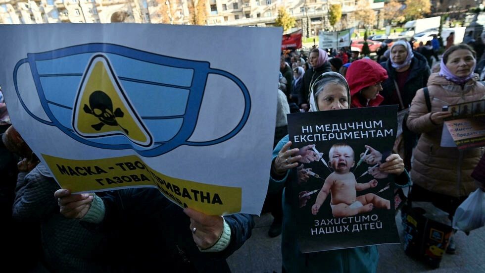 Ucrania registra un récord de muertes diarias de covid-19