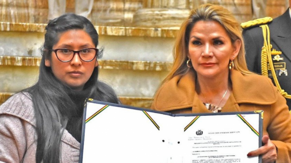 Mesa cita ocho instrumentos jurídicos que sustentan la legalidad de la sucesión de Añez