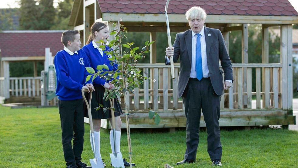Boris Johnson "muy inquieto" por la COP26, pero "se puede llegar..."