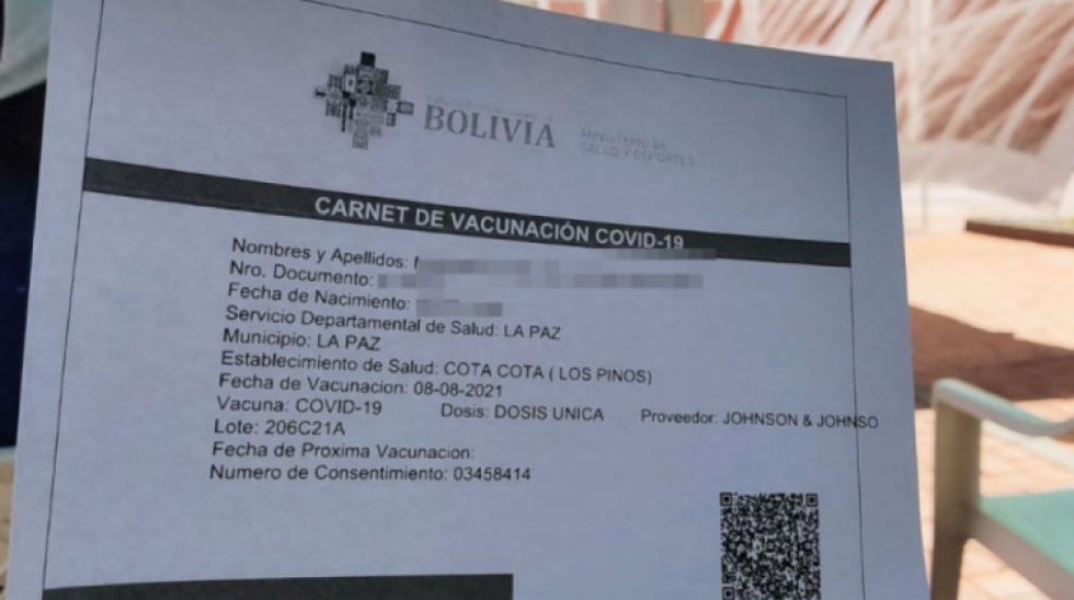 La Paz: COED decide exigir certificado de vacunación anticovid en terminales terrestres y aéreas