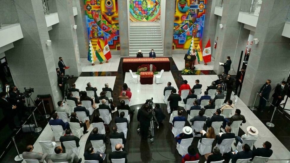 Presidentes de Bolivia y Perú definen agenda de trabajo binacional hasta 2022