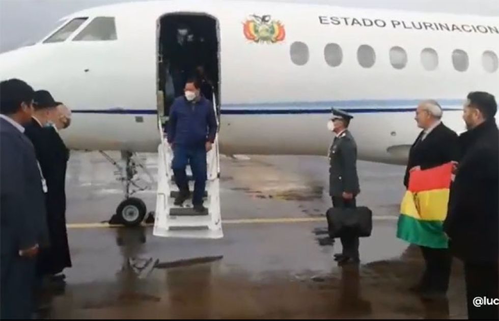 Presidente Arce se encuentra en Glasglow para participar de la Cumbre Climática COP26