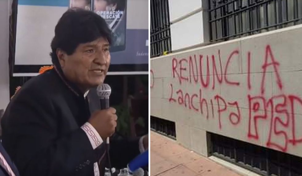 Evo Morales dice que en 2020 mando a decir que el Fiscal General no renuncie, cuando había protestas en su contra