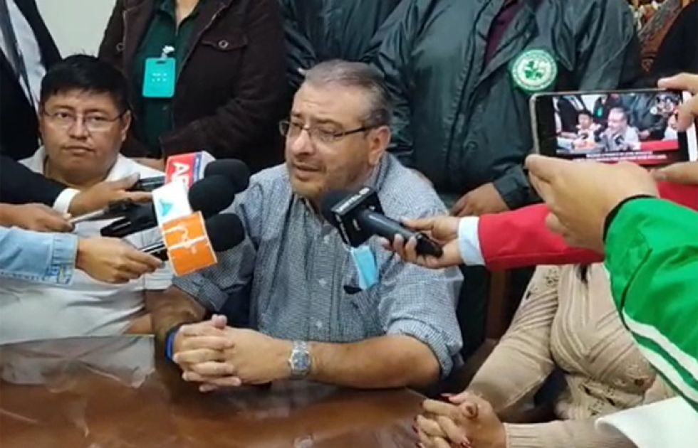 Cívico cruceño niega que el paro nacional busque renuncia de Arce