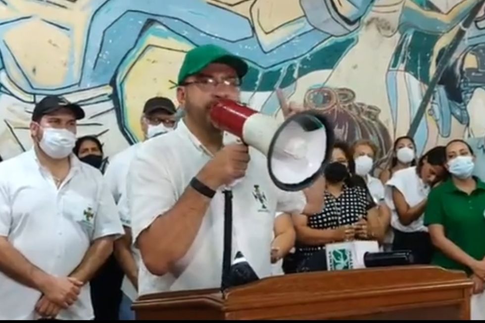 Rómulo Calvo dice que se juegan su ‘última carta’ con el paro y llama a las FFAA a protegerlos