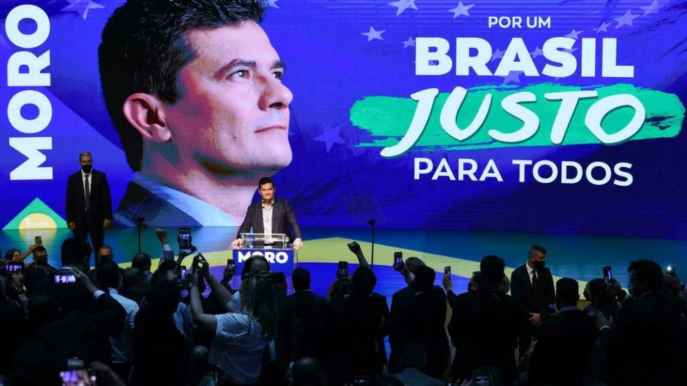 Exjuez anticorrupción Sergio Moro se afilia a partido rumbo a comicios en Brasil