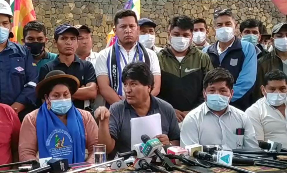 Anuncian marcha de Caracollo a La Paz desde el 23 de este mes en defensa del Gobierno