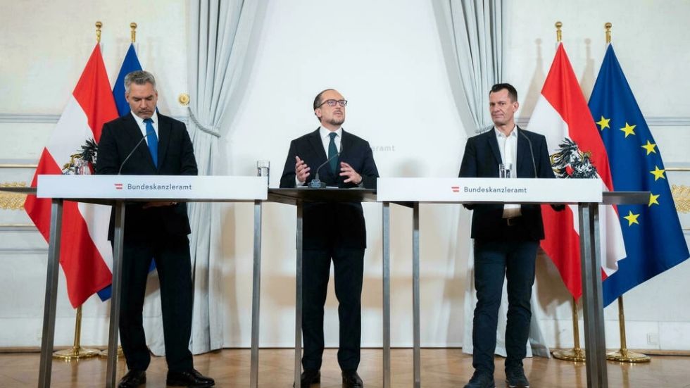 Austria confinará a las personas no vacunadas a partir del lunes