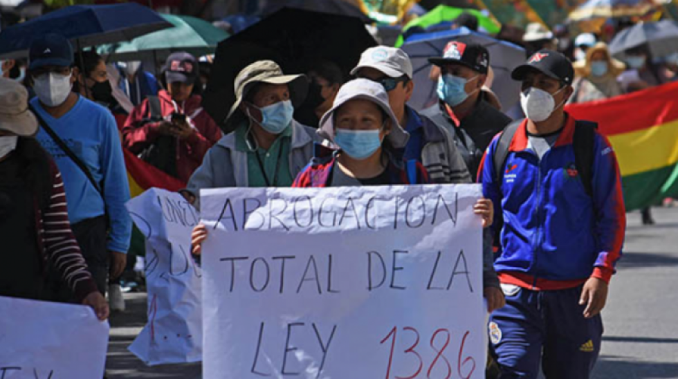 Opositores destacan que la abrogación de la Ley 1386 es una victoria del pueblo movilizado