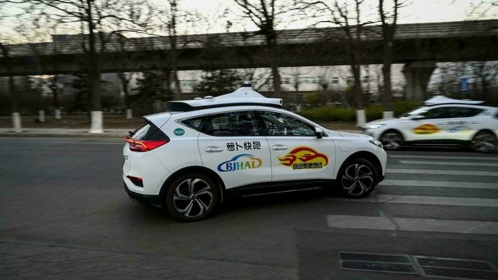 Los primeros taxis sin conductor entran en servicio en Pekín