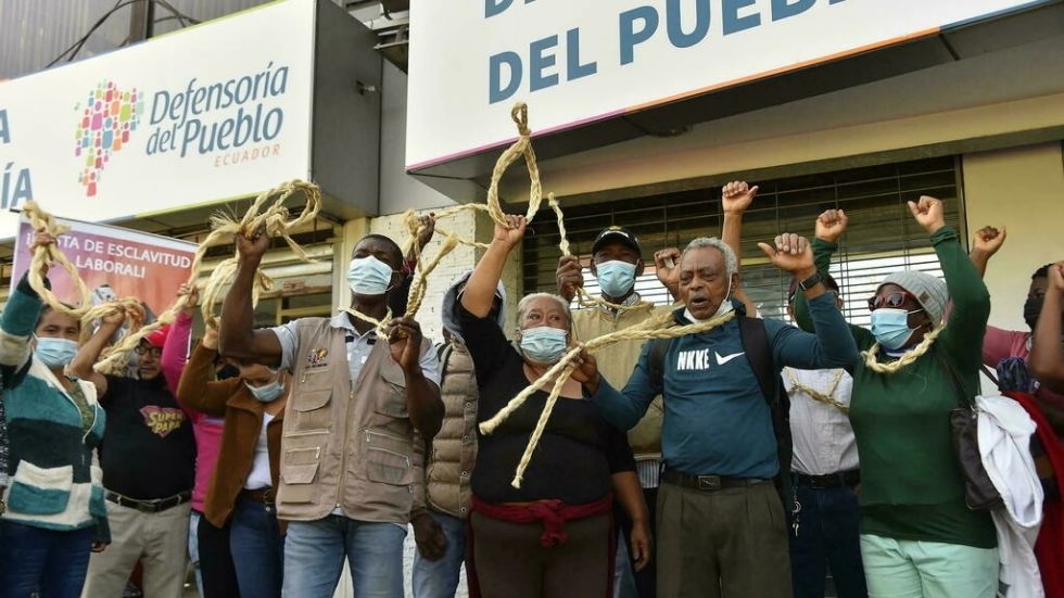 Exobreros de firma japonesa en Ecuador reclaman justicia en caso de esclavitud