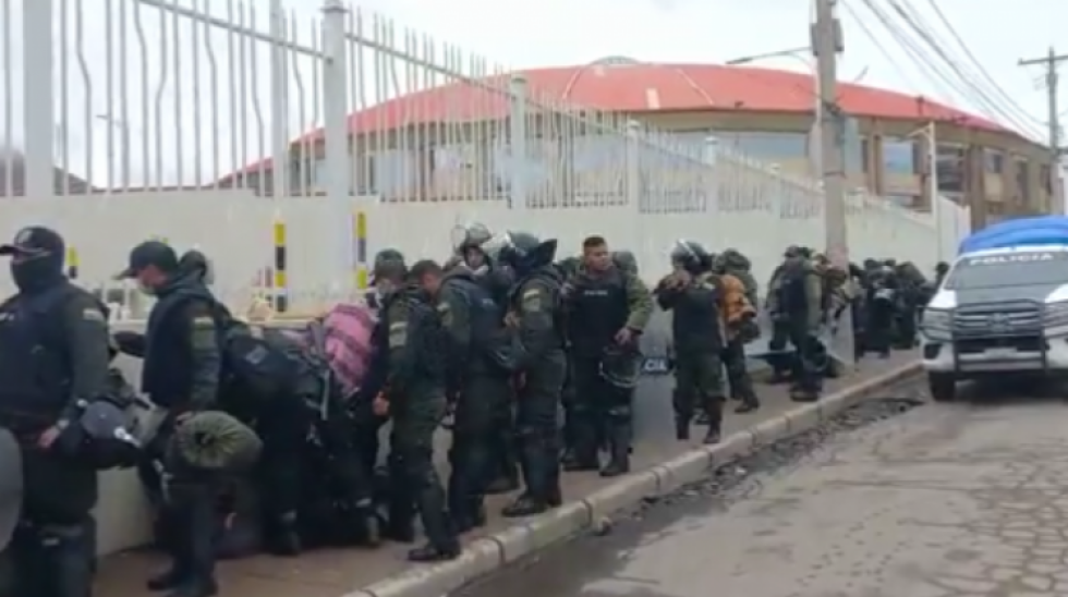 Conade cuestiona movimiento policial en Potosí: ¿El Gobierno quiere ir a un enfrentamiento?