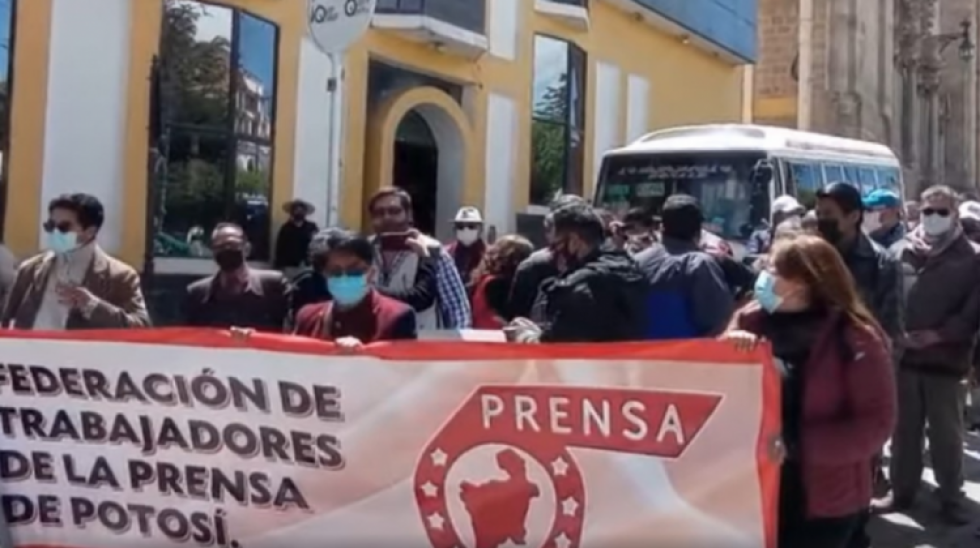 Los periodistas de Potosí se declaran en emergencia ante cualquier intento de persecución