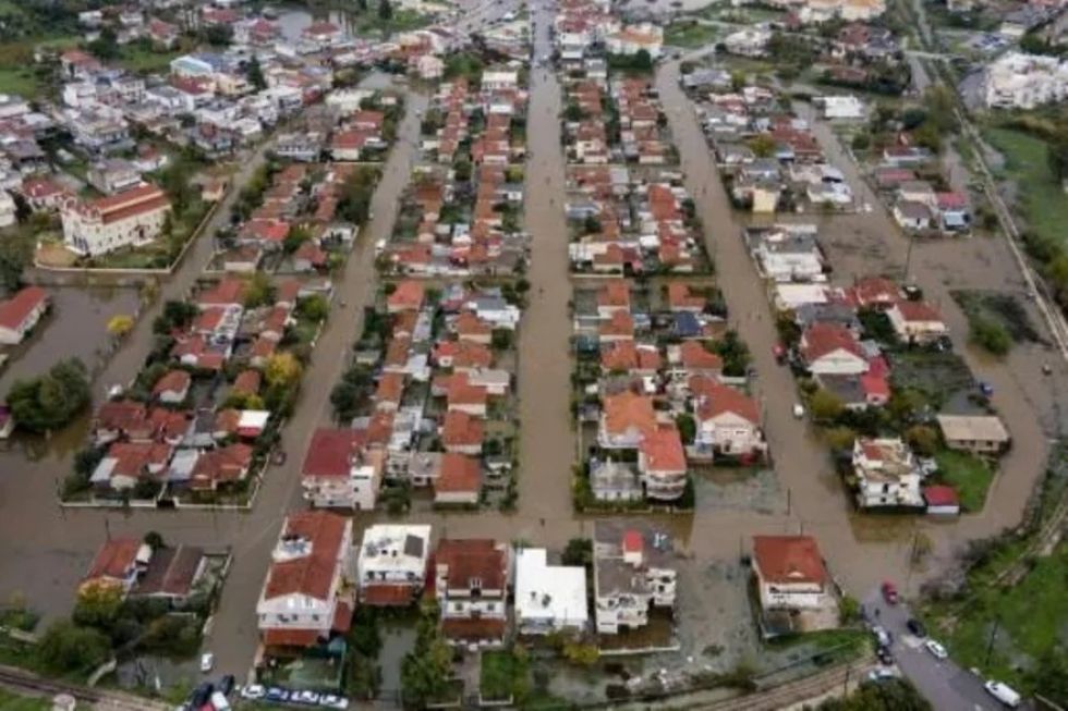 Las fuertes inundaciones en Grecia dejan una mujer fallecida