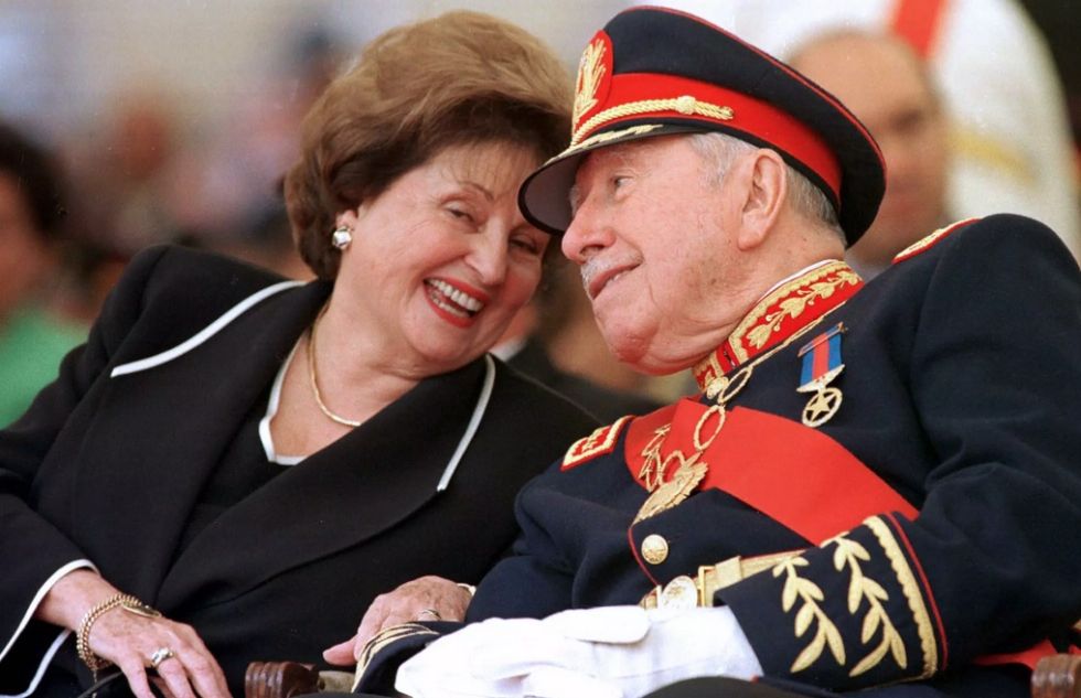Muere a los 98 Lucía Hiriart, viuda del exdictador chileno Augusto Pinochet