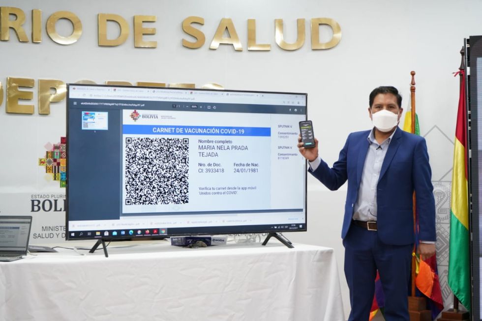 Ministerio de Salud presenta APP para contar con el carnet de vacunación 