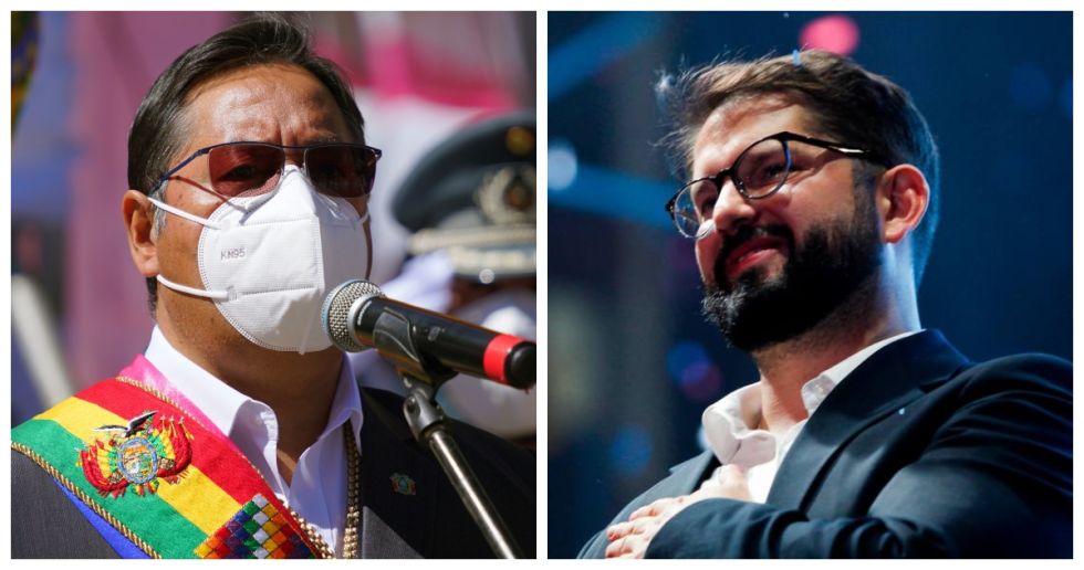 Luis Arce afirma que conversó por teléfono con Gabriel Boric y coinciden en ‘profundizar una agenda bilateral’