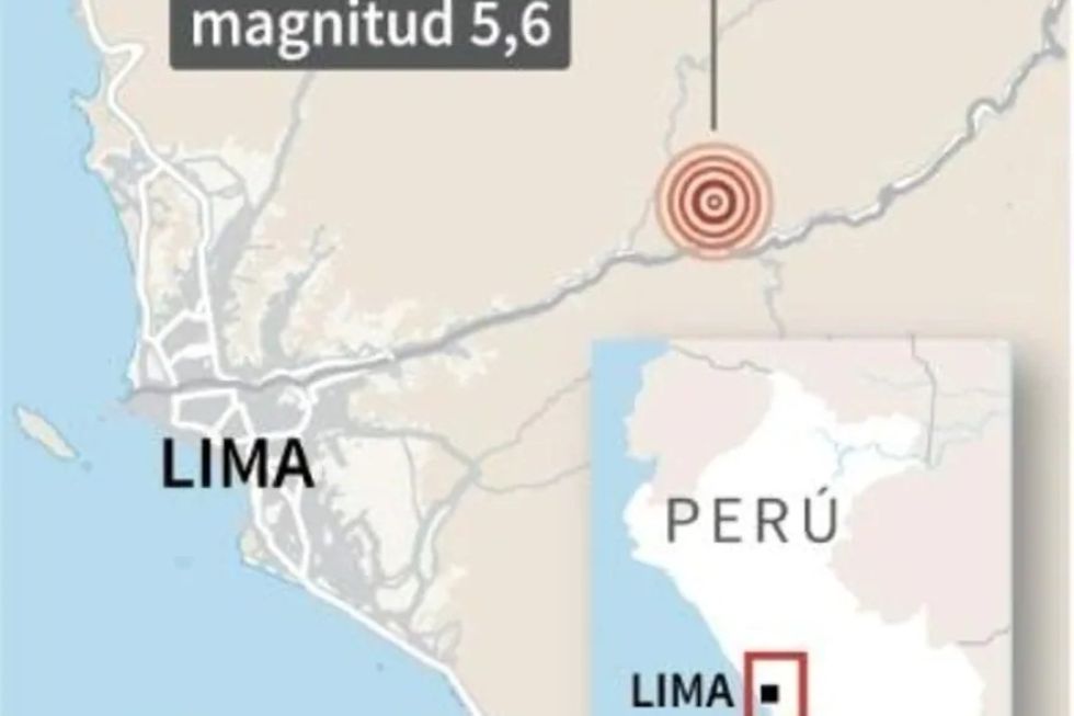 Un sismo de 5,6 grados sacude la capital peruana